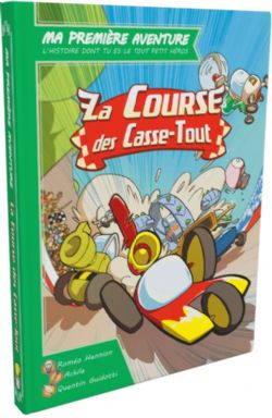 JEU / LIVRE - MA PREMIÈRE AVENTURE - LA COURSE DES CASSE-TOUT